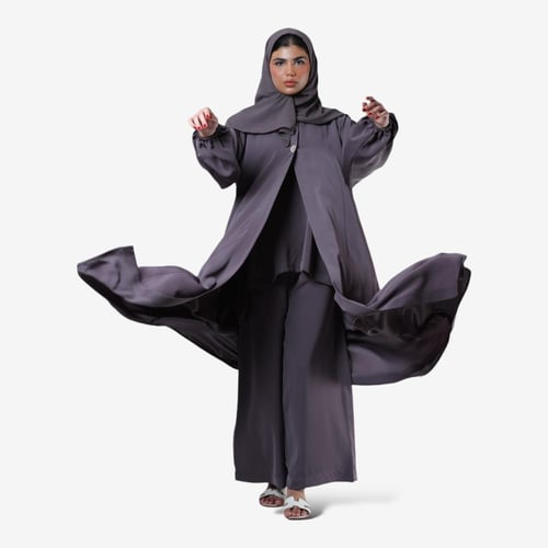 عبايه الحج و العمرة 3 قطع لحمي