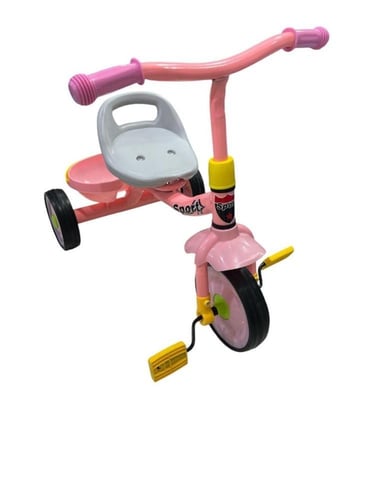 سيكل ثلاث كفرات كرسي رصاصي