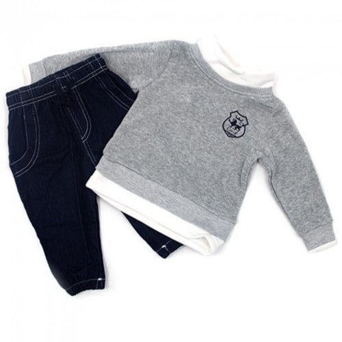 طقم ولادي قطعتين شتوي