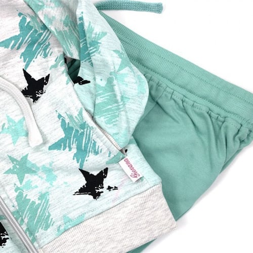 طقم بناتي شتوي قطعتين