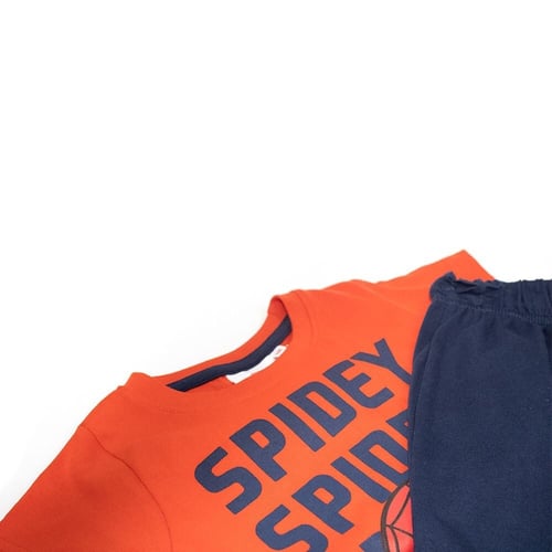 طقم ولادي صيفي قطعتين "سبايدر مان"