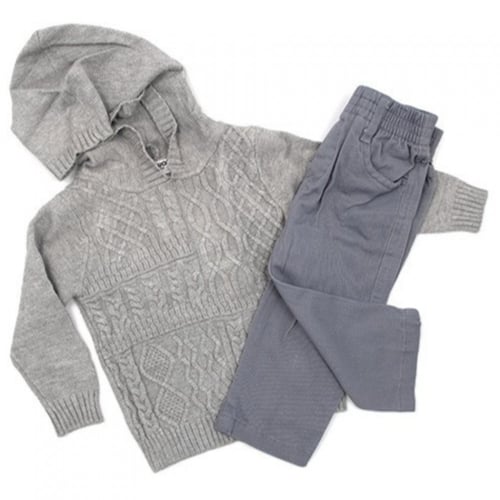 طقم ولادي قطعتين شتوي