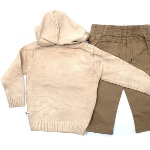 طقم ولادي قطعتين شتوي