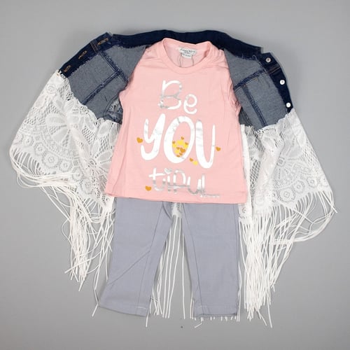 طقم بناتي 3 قطع