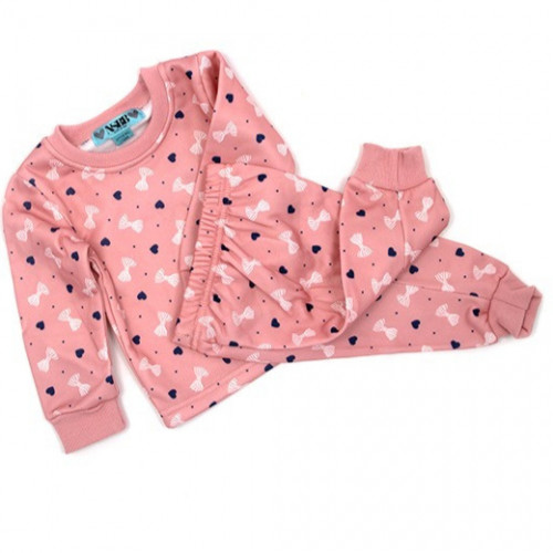 بيجاما بناتي قطعتين شتوي
