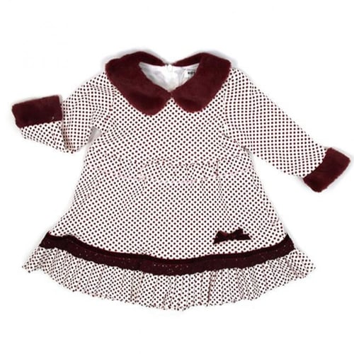 فستان بناتي شتوي