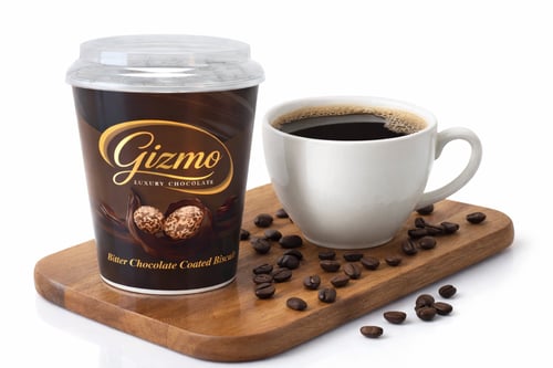 بسكويت ميني 90غرام جيزموا ( شوكولاته ) كاسات