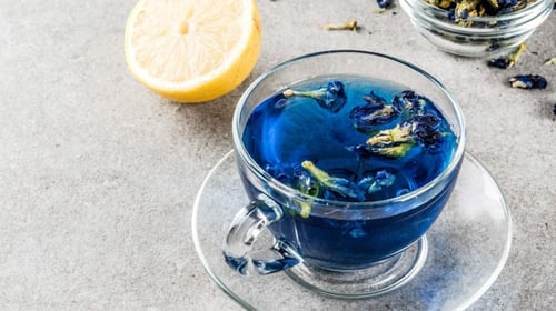 الشاي الازرق ذات الوان طبيعية - الشاي الأزرق الطبي...