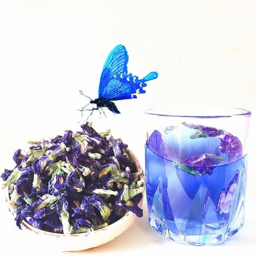 الشاي الازرق ذات الوان طبيعية - الشاي الأزرق الطبي...