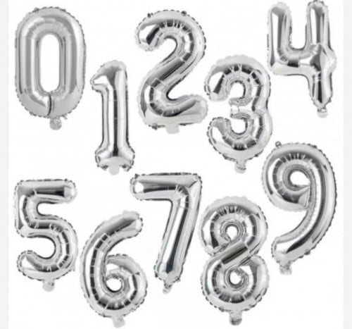 بالون ارقام حجم كبير