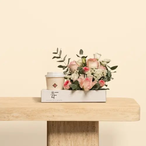 قهوه مع ورد