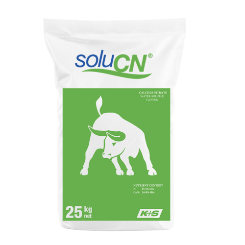 soluCN® Calcium Nitrate (15.5-0-0+26CaO) (25kg)
