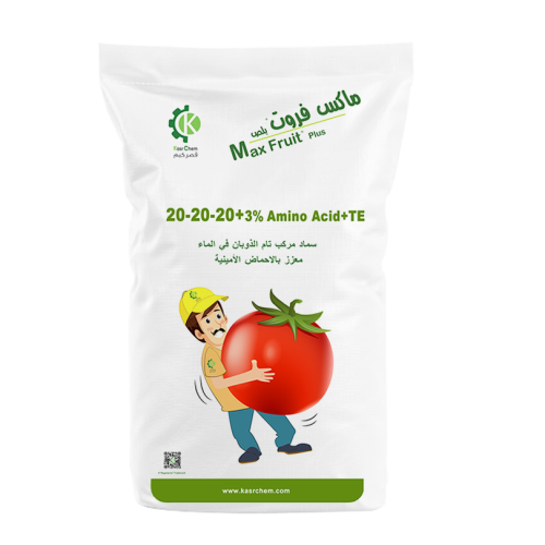 Max Fruit Plus (20-20-20+3%Amino Acid+TE) (25 kg)