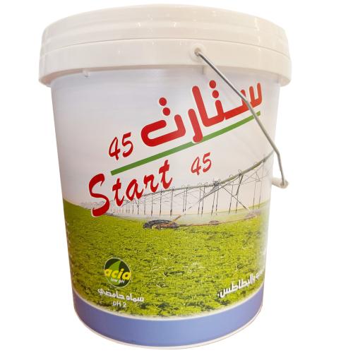 ستارت 45 سماد ذائب (15-30-0 +S5 + MgO 6 ) (20 لتر)