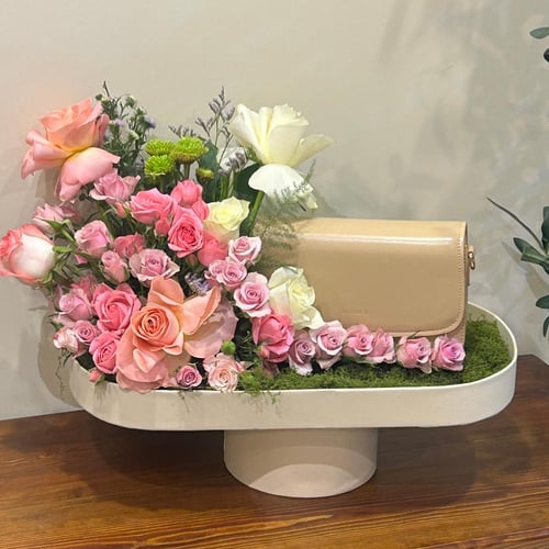 تنسيق فاخر لشنطة