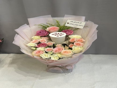 بوكيه كوب كيك