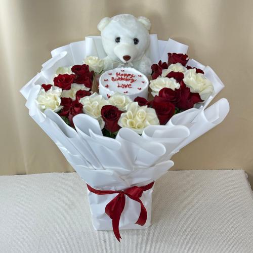 تنسيق كيك ودب