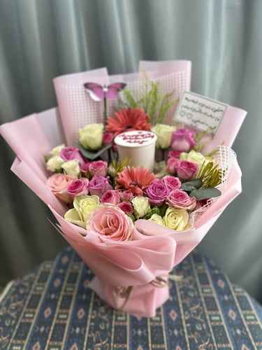 بوكيه كوب كيك