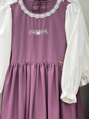 مريول ابتدائي سعودي 17 مناسب للبنات النحيفات