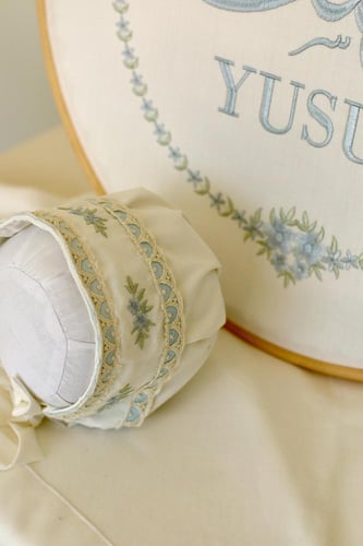 لفة + قبعة مطرز A-01