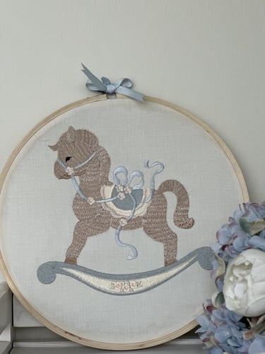 إطار مولود جديد تطريز F-2