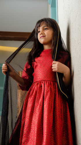 فستان شعبي 2056