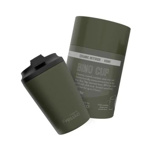 كوب فريسكو لون كاكي سيراميك من الداخل 8oz