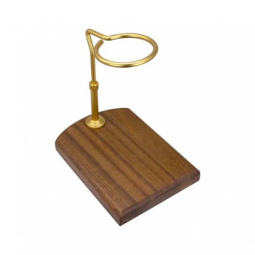 حامل قاعدة خشبية لمنقط القهوة وخاتم ذهبي من موجاي