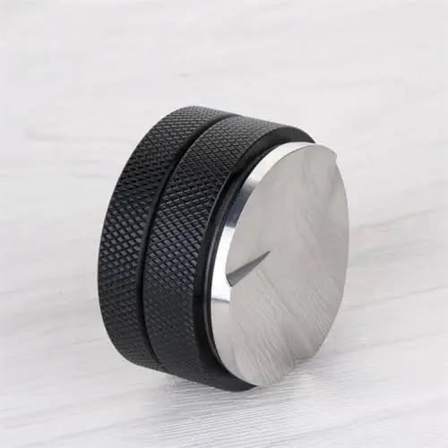موزع قهوة قابل للتعديل اسود مقاس 53mm