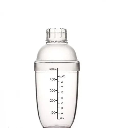 شيكر شفاف سعة 500ml