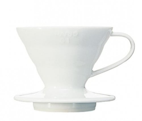 هاريو قمع الترشيح-01 - سيراميك أبيض