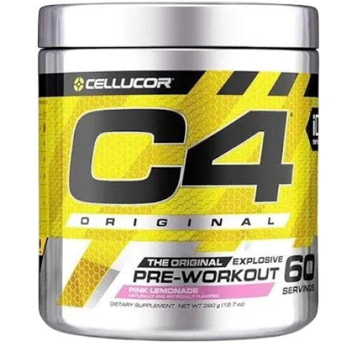 C4 بنكهة الليمون الوردي 60 حصه