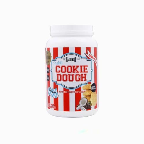 كوكي دو بنكهة جوز الهند مع قطع الشوكلاته