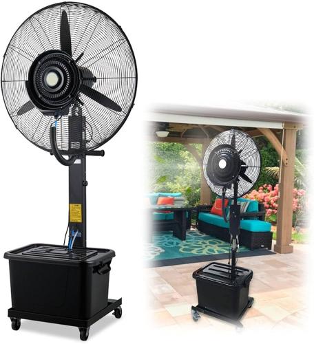 مروحة رذاذ متحركة ستاند بريموت كنترول فلكسومست