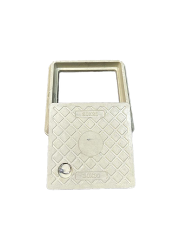 غطاء خزان ارضي فايبر مقاس 30سم