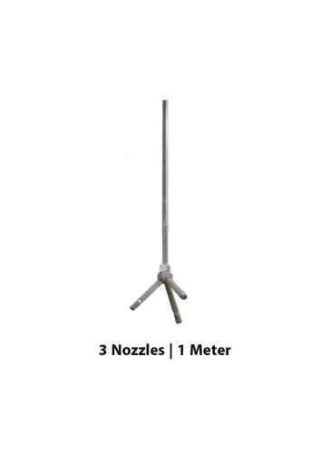 ماسورة ضباب ثلاثية للأسقف 3 نزل ستانلس