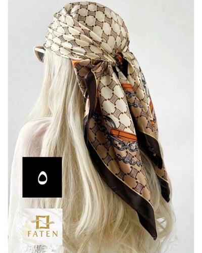 سكارف مع بندانة