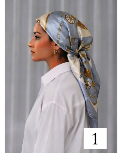 Scarf with headband