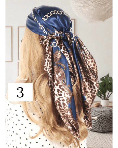 سكارف مع بندانه مجموعة W