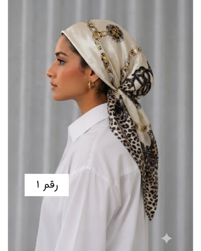 Scarf with headband