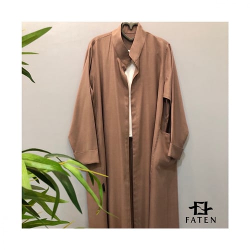 عباية كتان A line