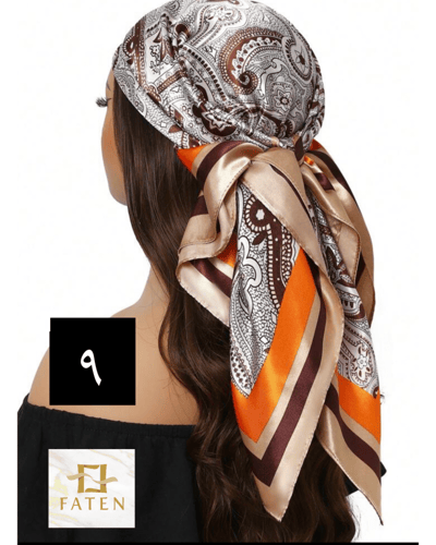 سكارف مع بندانة