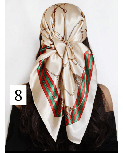 سكارف مع بندانة