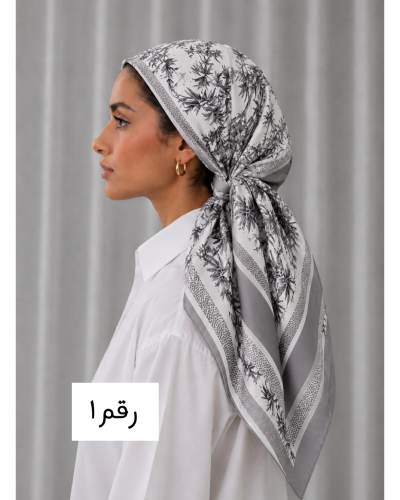 Scarf with headband