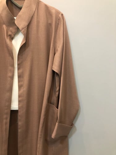 عباية كتان A line