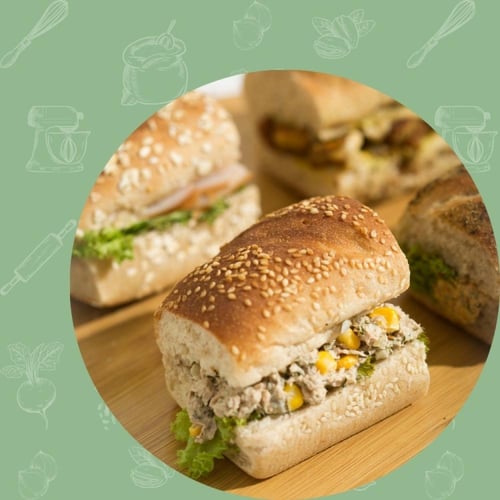 قطع ساندويش بحشوات مميزة