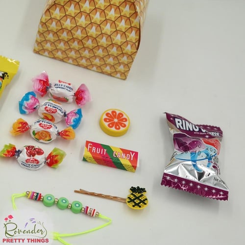 هدايا الأناناس- للحبة بالمحتويات