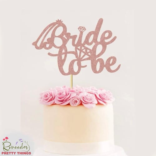 تغريسة bride to be-روز قولد