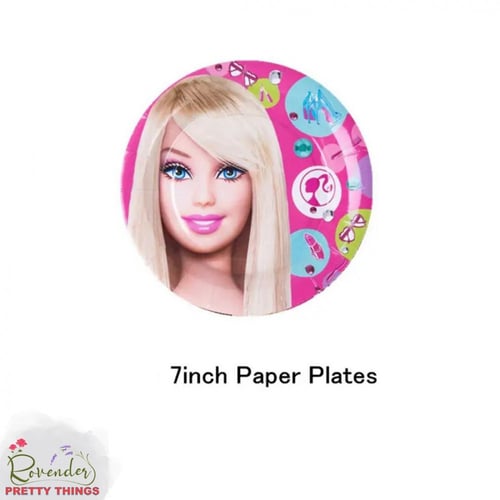 مجموحة الحفلات (ثيم باربي)- 10 أشخاص