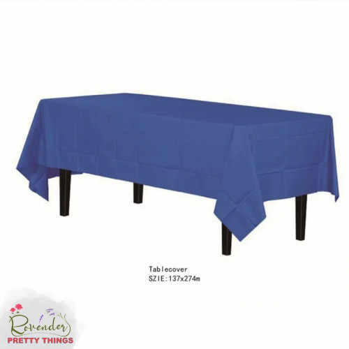 مفرش طاولة- أزرق
